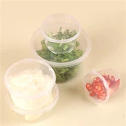 Genomskinlig 25 ml engångssåslåda